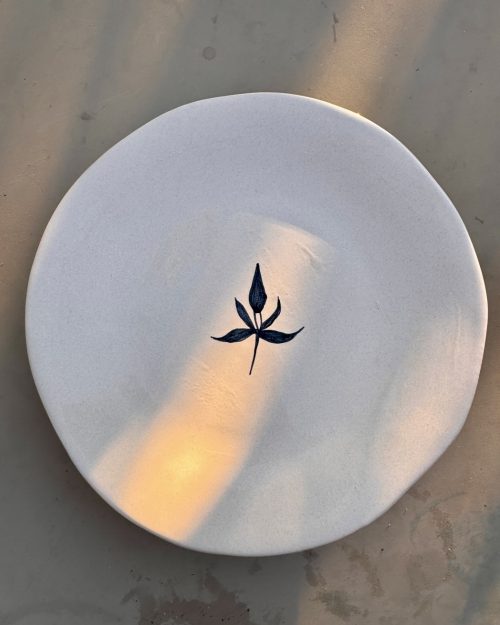 Piatto piccolo Peperoncino blu