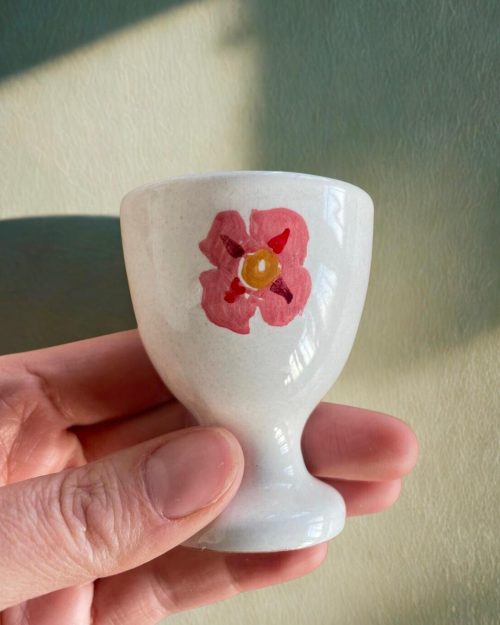 Portauovo Fiori Rose