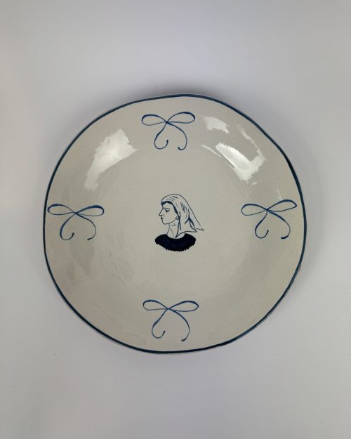 Piatto Nastri Azzurri